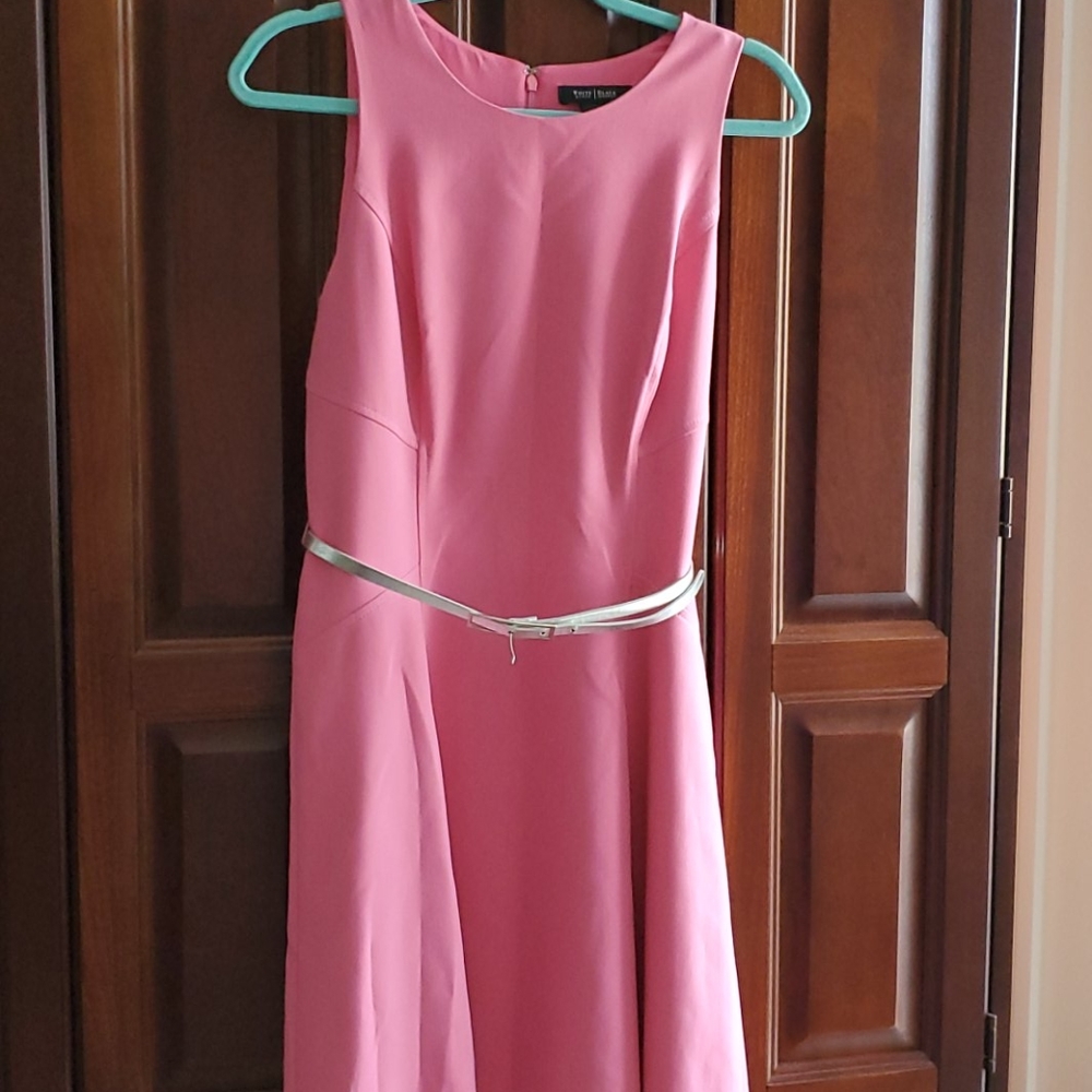 Darling Pink WHBM Sleeveless Dress size 8